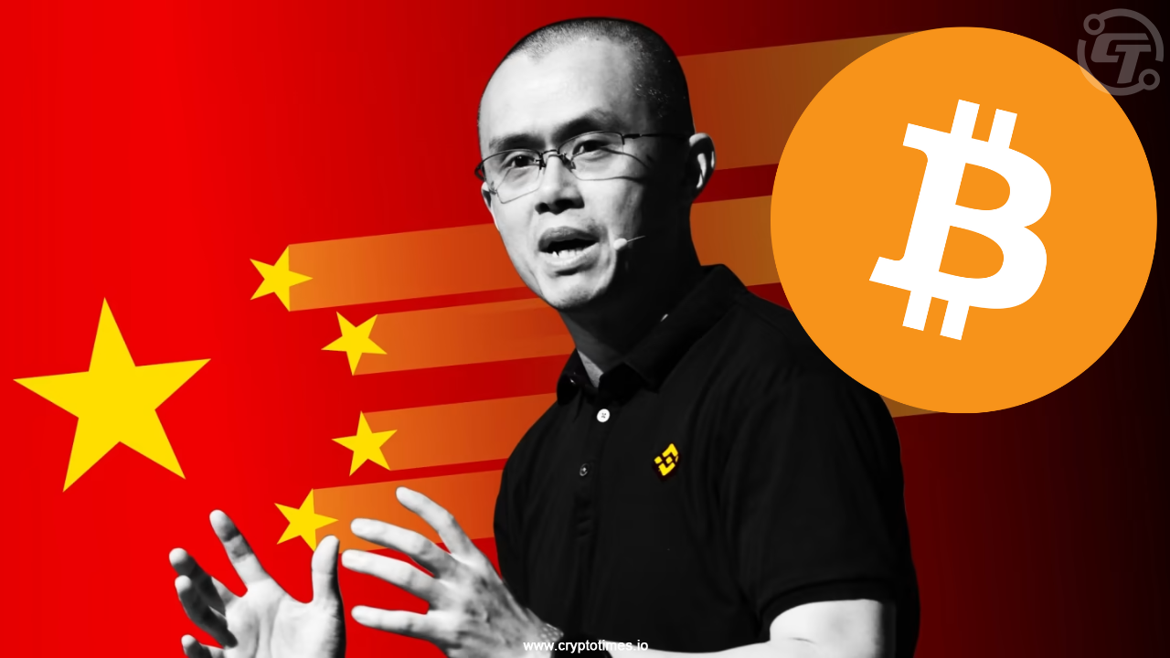 China to adopt strategic Bitcoin Reserve: Changpeng Zhao